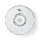 Smoke &amp; Kohlenmonoxid-Alarm Batteriebetrieben EN 14604 85 dB ABS Weiss