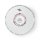 Smoke & Kohlenmonoxid-Alarm Batteriebetrieben EN 14604 85 dB ABS Weiss