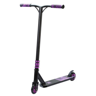 BOLDCUBE Deluxe Stunt Purple 2-Rad Scooter