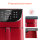 Cosori Premium 5,5-Liter Hei&szlig;luftfritteuse mit 1 Spie&szlig;gestell und 5 Spie&szlig;en, 1700W / Rot